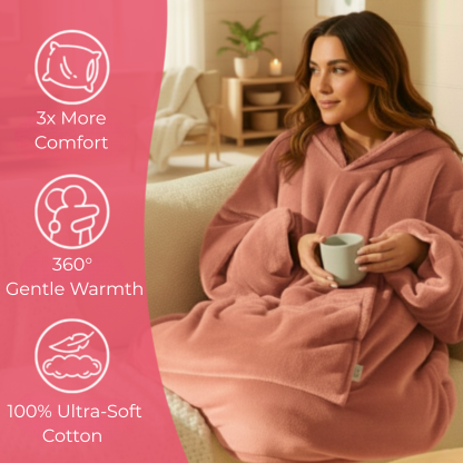 The Perfect Cosy Hoodie Blanket for This Winter – HUGGIE